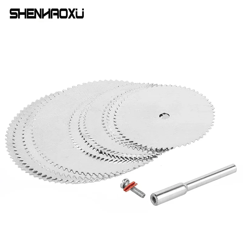 11Pcs 16mm~31mm Wood Saw Blade Disc Circular Saw Blade Set Rod Dremel Rotary Cutting Dremel Metal Cutter Power Tool Wood Cutting
11Pcs 16mm~31mm Wood Saw Blade Disc Circular Saw Blade Set Rod Dremel Rotary Cutting Dremel Metal Cutter Power Tool Wood Cutting