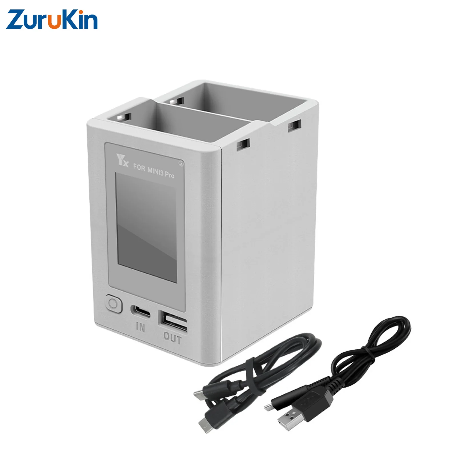 LCD Color Screen Two-Way Hub for DJI Mini 4 Pro Mini 3 Pro Battery Charger 65W PD Fast Charging Station USB Power Bank Adapter
LCD Color Screen Two-Way Hub for DJI Mini 4 Pro Mini 3 Pro Battery Charger 65W PD Fast Charging Station USB Power Bank Adapter