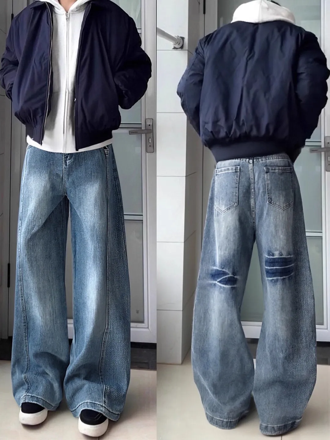 Мужские джинсы Cleanfit с бамбуковым узором, широкие, с флисовой подкладкой, зимние, свободного кроя, повседневные, для подростков
Мужские джинсы Cleanfit с бамбуковым узором, широкие, с флисовой подкладкой, зимние, свободного кроя, повседневные, для подростков