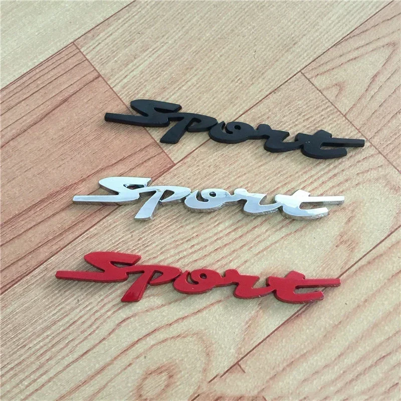 3D Metal Sport Logo Sticker Car Letters Fender Trunk Emblem Badge Decal Car Sticker For Suzuki Audi Opel BWM Nissan Toyota Honda
3D Metal Sport Logo Sticker Car Letters Fender Trunk Emblem Badge Decal Car Sticker For Suzuki Audi Opel BWM Nissan Toyota Honda