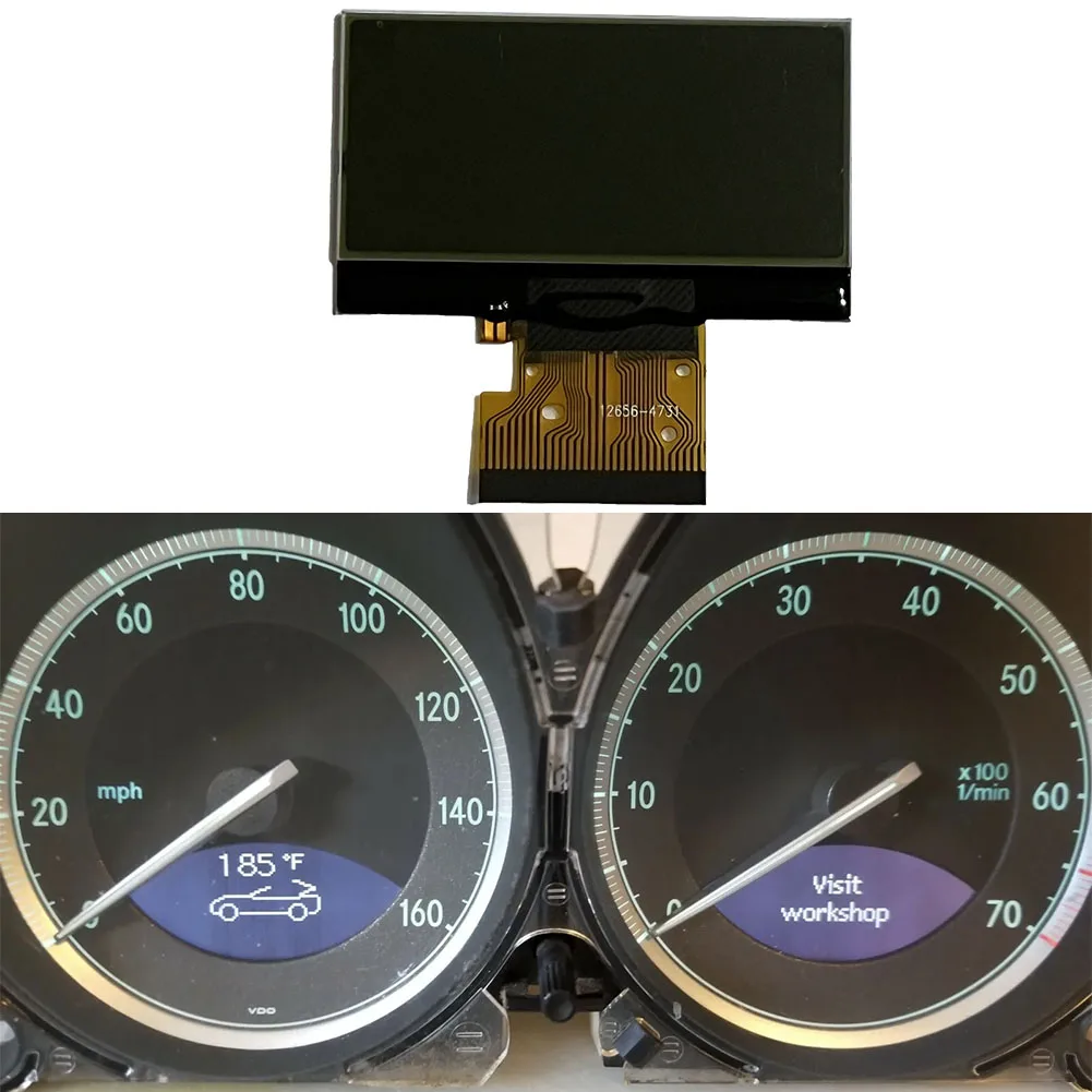 Newest Instrument Repair Display For Mercedes For R230 SL350 SL500 SL55 SL65 For AMG Direct Replacement Car Accessories
Newest Instrument Repair Display For Mercedes For R230 SL350 SL500 SL55 SL65 For AMG Direct Replacement Car Accessories