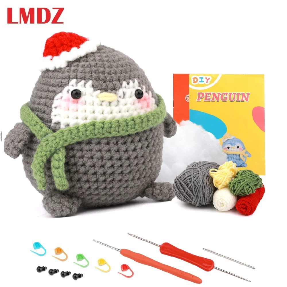 1 комплект, набор для вязания крючком животных для начинающих с видеопосібником, хлопковая пряжа для вязания, нитки, иглы, крючок, набор инструментов для рукоделия
1 комплект, набор для вязания крючком животных для начинающих с видеопосібником, хлопковая пряжа для вязания, нитки, иглы, крючок, набор инструментов для рукоделия