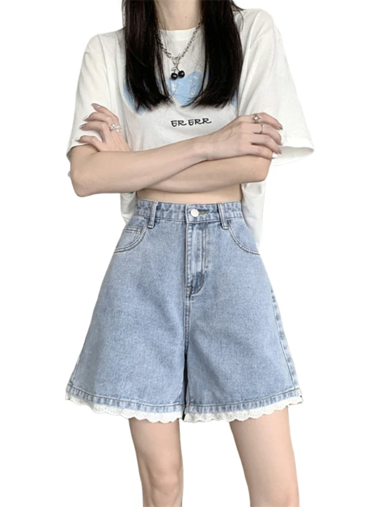 Широкие джинсы с высокой талией, женские дизайнерские сенсационные летние новые джинсовые брюки больших размеров, утягивающие брюки для похудения, популярные погоды 
Широкие джинсы с высокой талией, женские дизайнерские сенсационные летние новые джинсовые брюки больших размеров, утягивающие брюки для похудения, популярные погоды