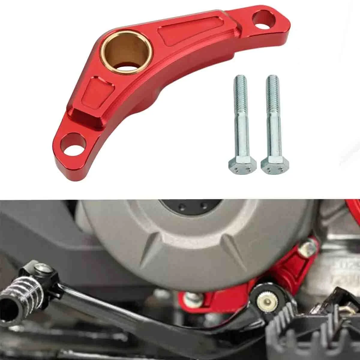 Motorcycles Shift Shaft Brace Bracket Billet Support Red Accessories CNC Aluminum For Honda CRF 110 CRF110F 2013-Present
Motorcycles Shift Shaft Brace Bracket Billet Support Red Accessories CNC Aluminum For Honda CRF 110 CRF110F 2013-Present