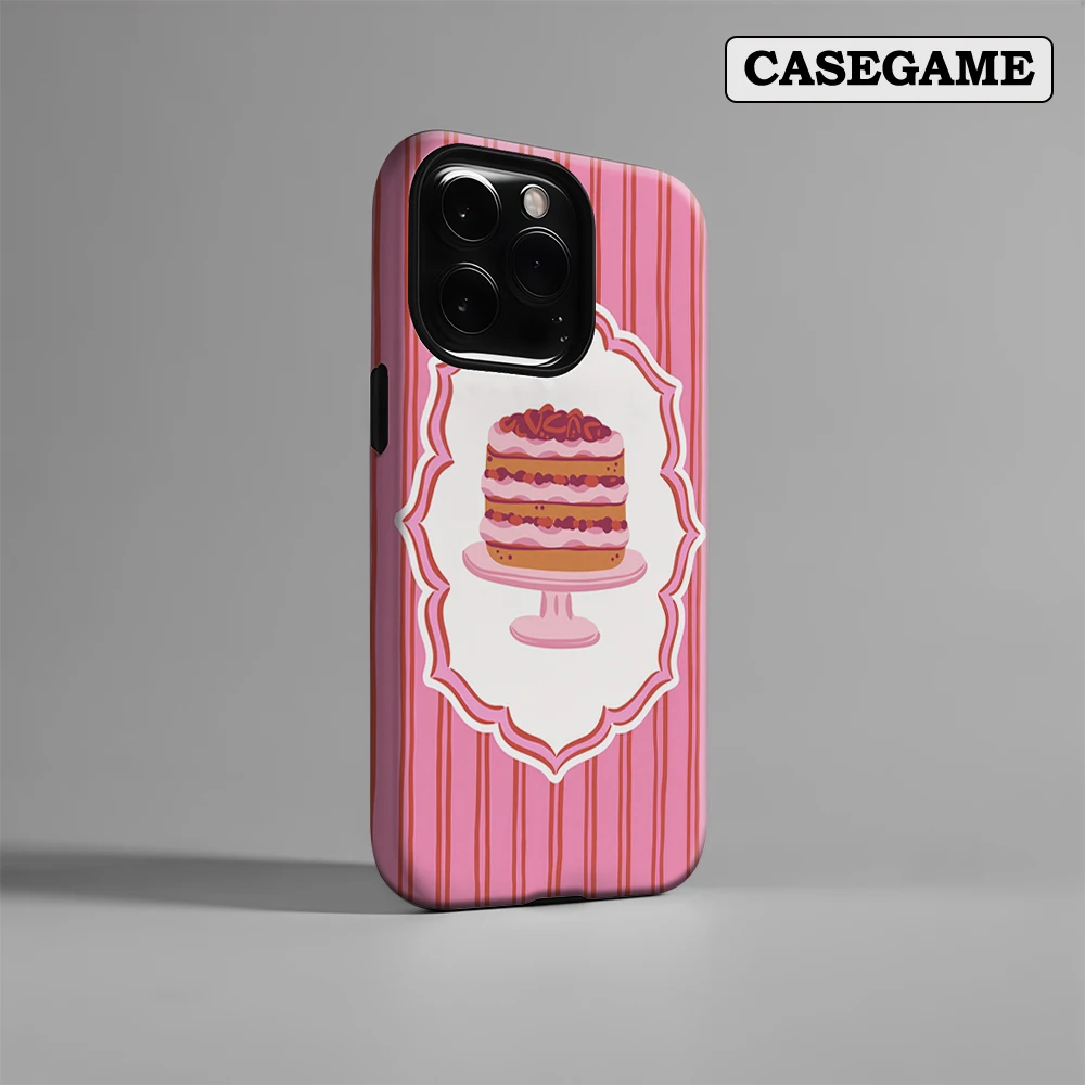 Sweet Niche Vintage Pink Cake Phone Case for iPhone 17 16 15 14 13 12 11 Pro Max Air Plus Luxury Double-layer Back Cover
Sweet Niche Vintage Pink Cake Phone Case for iPhone 17 16 15 14 13 12 11 Pro Max Air Plus Luxury Double-layer Back Cover