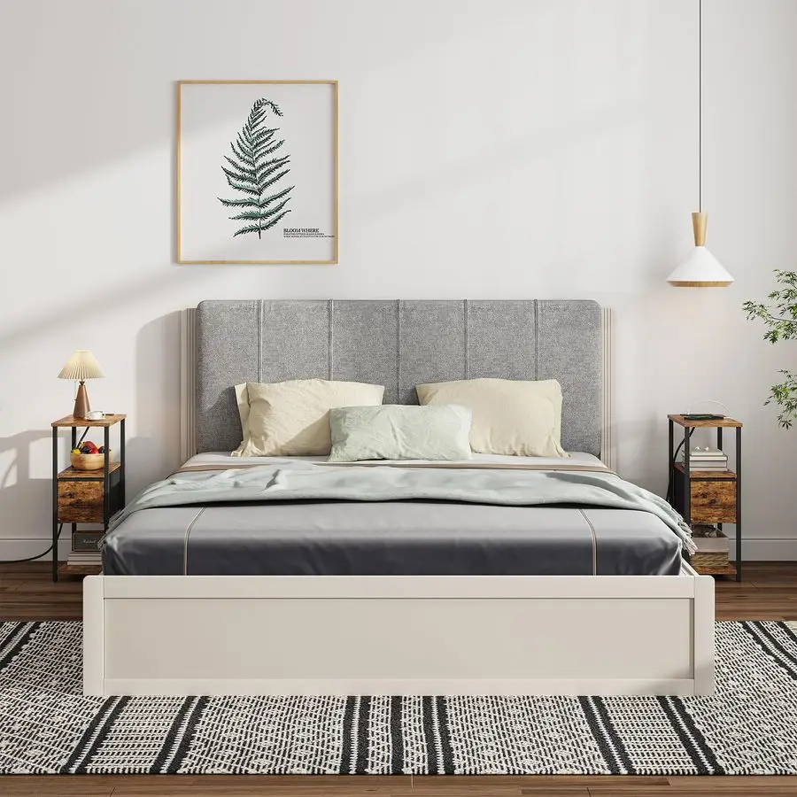 Set of 2 Small Narrow End Table with Charging Station, Side Table with Outlets, Nightstand with Cloth Drawer, Couch Table, for
Set of 2 Small Narrow End Table with Charging Station, Side Table with Outlets, Nightstand with Cloth Drawer, Couch Table, for