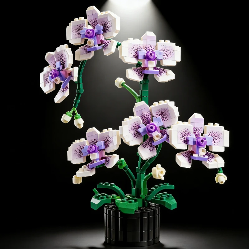 619 шт. Блоки-конструкторы в форме орхидеи | Букет для домашнего декора | Игрушка-головоломка в виде горшечного растения | Идеальный подарок на День святого Валентина и День матери
619 шт. Блоки-конструкторы в форме орхидеи | Букет для домашнего декора | Игрушка-головоломка в виде горшечного растения | Идеальный подарок на День святого Валентина и День матери