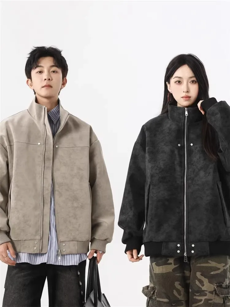 American Sle Motorcycle Jaet Men's Spring Autumn Trendy Brand Couple's Clothing Stand Collar Flight PU Leather Baseball O...
American Sle Motorcycle Jaet Men's Spring Autumn Trendy Brand Couple's Clothing Stand Collar Flight PU Leather Baseball O...