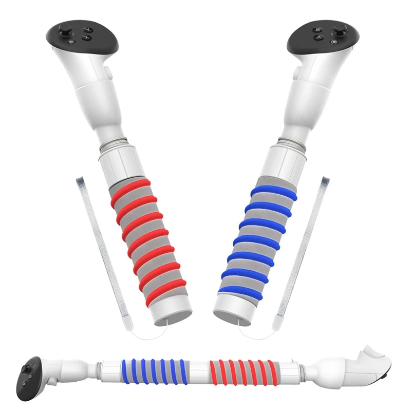 A73T For Meta Quest 3 VR Golf Game Controller Handle Non-Slip Sponge Extension Grips Long Sticks VR Games Accessories
A73T For Meta Quest 3 VR Golf Game Controller Handle Non-Slip Sponge Extension Grips Long Sticks VR Games Accessories