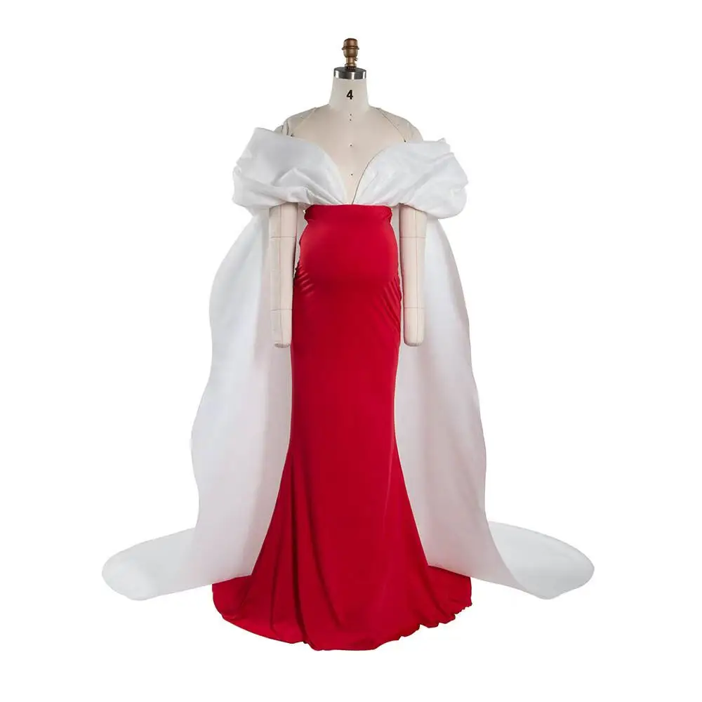 Caped Shoulder Mermaid Wedding Dress Pregnancy Photoshoot Outfit Baby Shower Dress for Pregnant Women for Photo Shoot YW251019
Caped Shoulder Mermaid Wedding Dress Pregnancy Photoshoot Outfit Baby Shower Dress for Pregnant Women for Photo Shoot YW251019