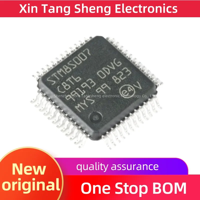 100%New STM STM8S007 8S007C8T6 STM8S007C8T6 LQFP-48 24MHz/64KB Flash Memory/8-bit Microcontroller MCU Chip IC
100%New STM STM8S007 8S007C8T6 STM8S007C8T6 LQFP-48 24MHz/64KB Flash Memory/8-bit Microcontroller MCU Chip IC