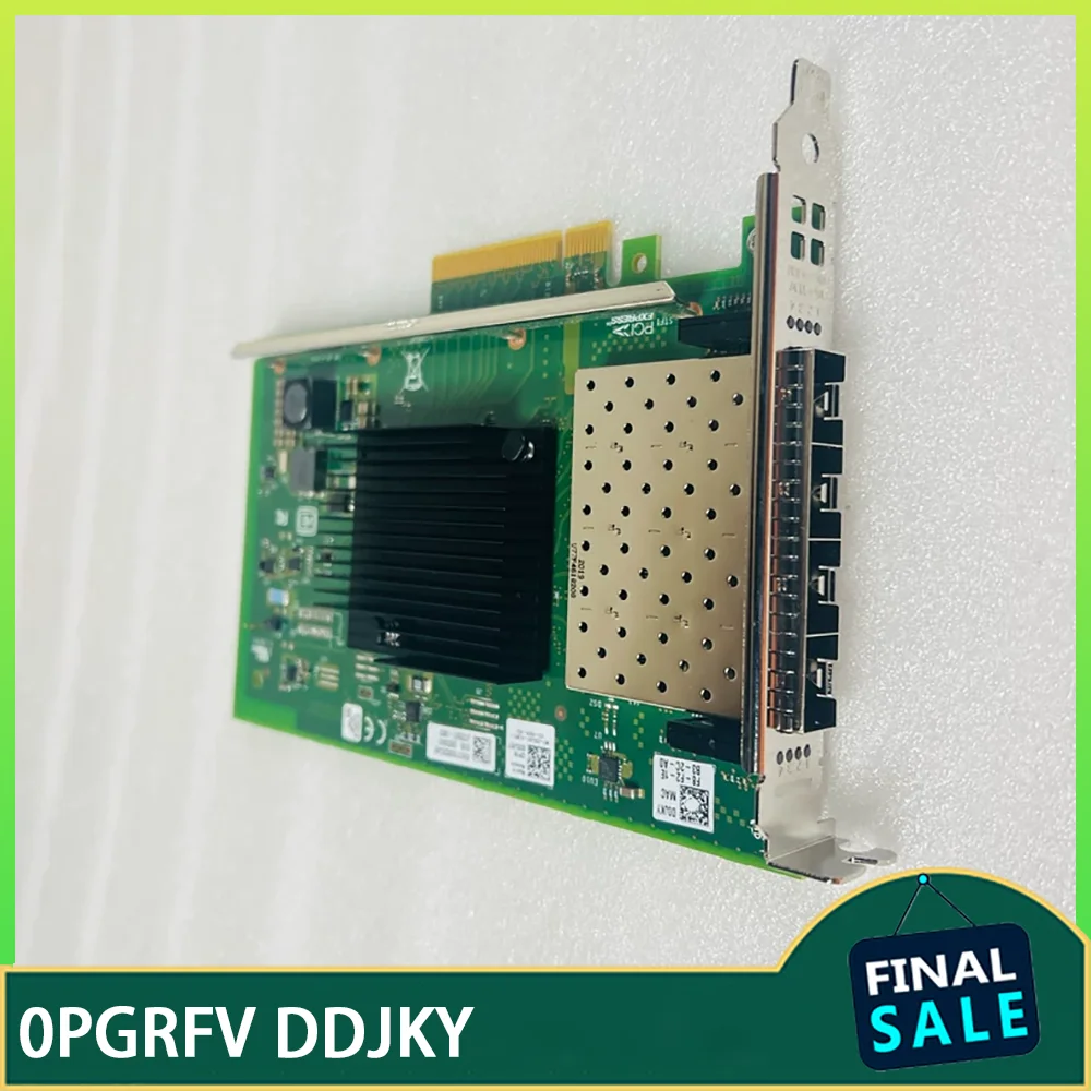 Four-port Gigabit Fiber Network Card X710DA4 0PGRFV DDJKY
Four-port Gigabit Fiber Network Card X710DA4 0PGRFV DDJKY