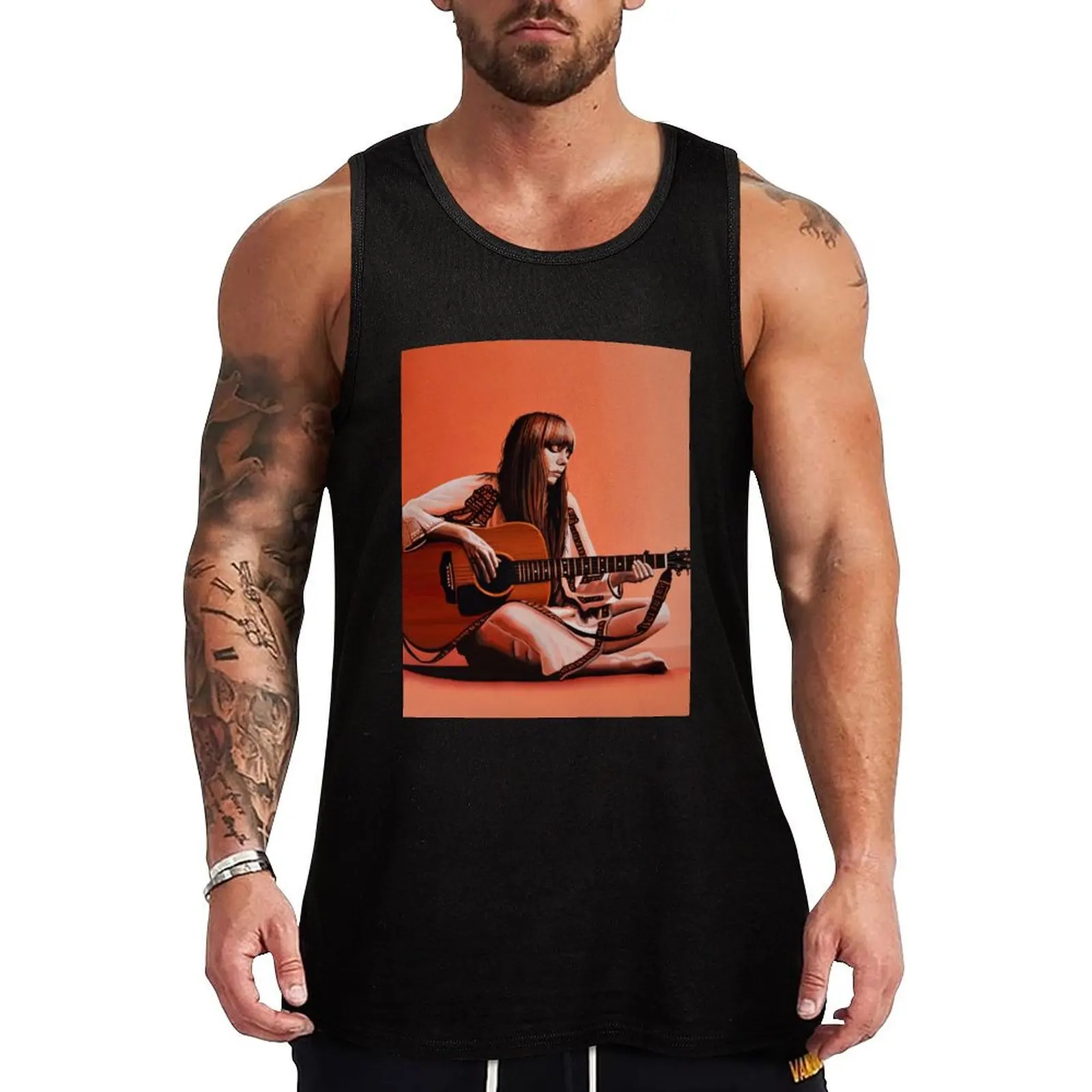 Joni Mitchell Painting Tank Top Men's t shirt vests for men T-shirt male muscular man
Joni Mitchell Painting Tank Top Men's t shirt vests for men T-shirt male muscular man