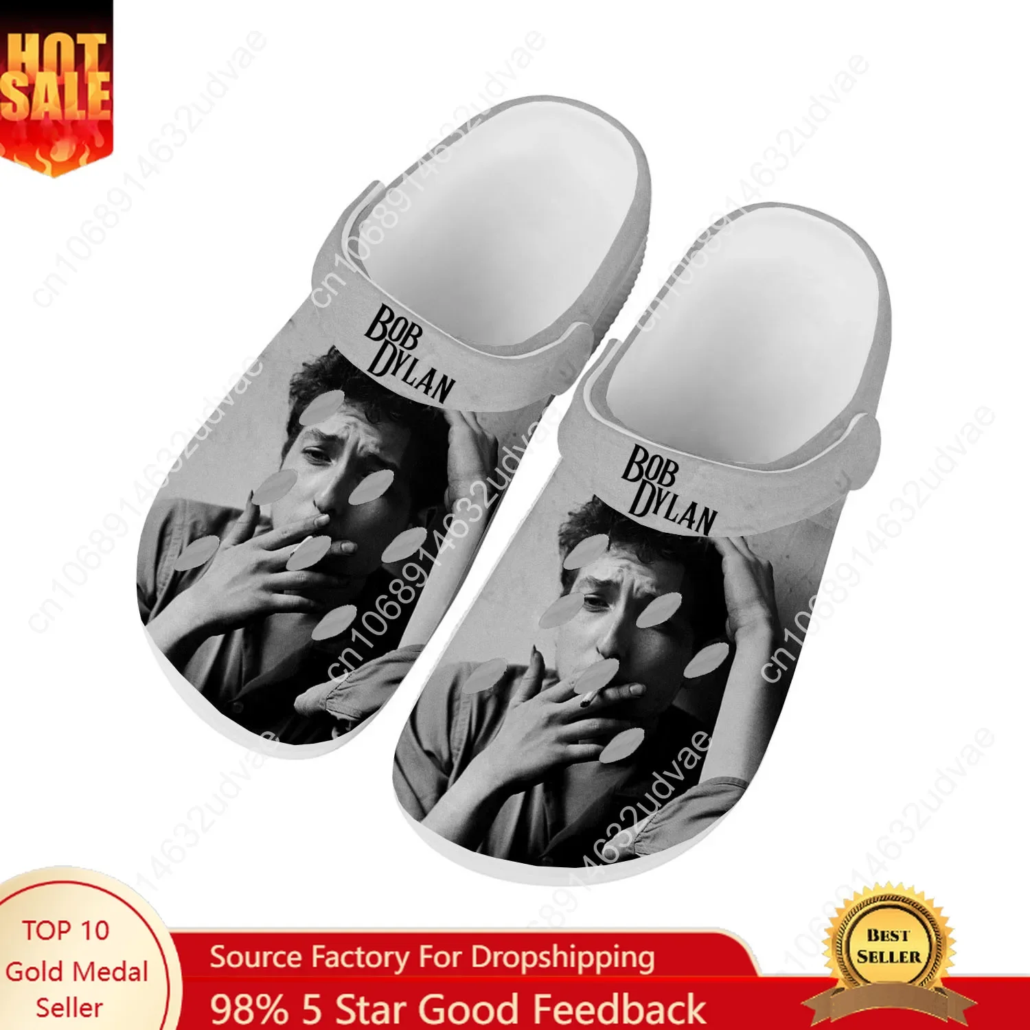 Bob Dylan Water Shoes Men Women Teenager Non-slip Comfortable Home Garden Clogs Custom Sandals Beach Breathable Hole Slippers
Bob Dylan Water Shoes Men Women Teenager Non-slip Comfortable Home Garden Clogs Custom Sandals Beach Breathable Hole Slippers