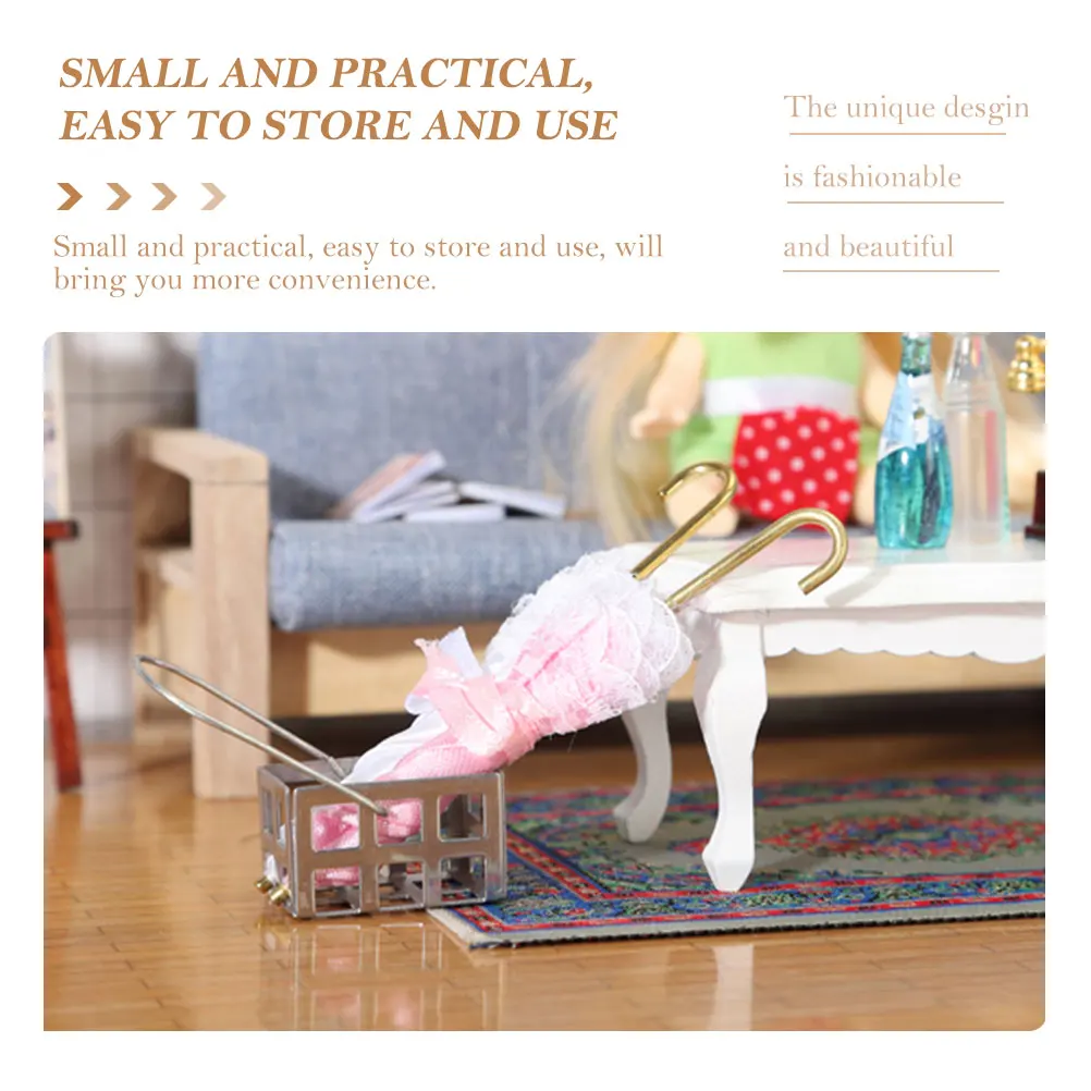 2 Pcs Mini Umbrella Decorative Tiny House Supplies Small Toy Decoration Puzzle Model Cloth Simulated Child
2 Pcs Mini Umbrella Decorative Tiny House Supplies Small Toy Decoration Puzzle Model Cloth Simulated Child