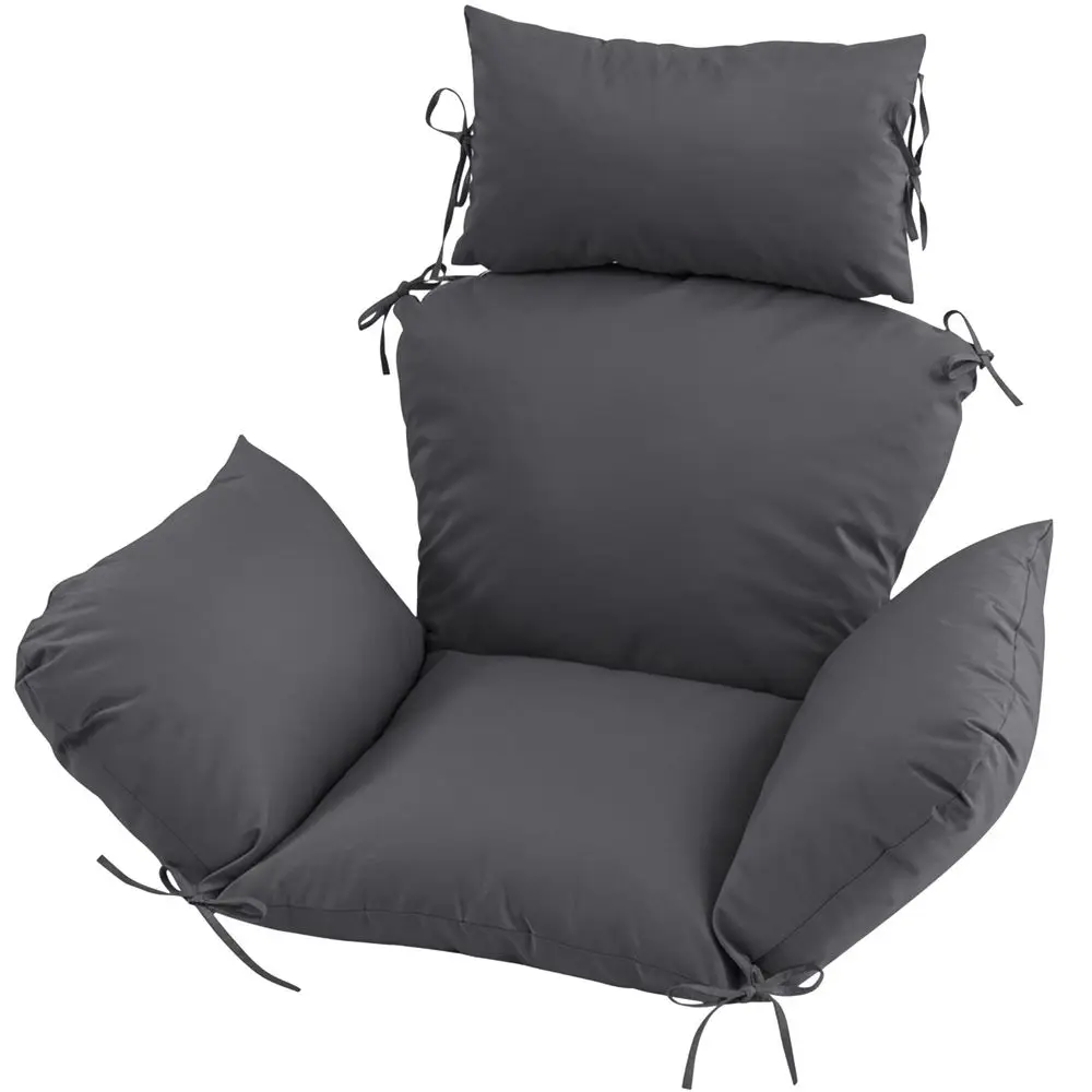 Egg Chair Cushion with 8 Securing Straps, WaterRepellent amp FadeResistant, Removable Cover, Replacement Cushion for Most Singl
Egg Chair Cushion with 8 Securing Straps, WaterRepellent amp FadeResistant, Removable Cover, Replacement Cushion for Most Singl