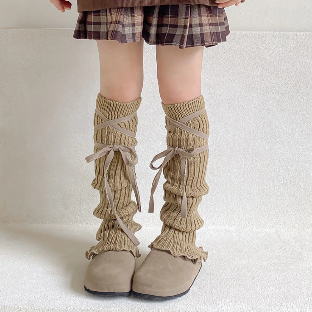 Cute Korean Style Children's Leg Warmers Balletcore JK Knitted Leg Cover Foot Cover Long Stockings Strap Leg Socks Girls
Cute Korean Style Children's Leg Warmers Balletcore JK Knitted Leg Cover Foot Cover Long Stockings Strap Leg Socks Girls