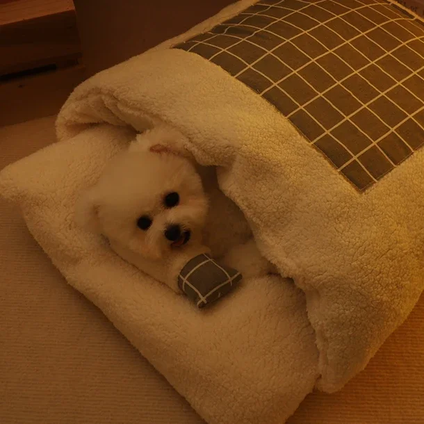 Dog Kennel Winter Warmth Detachable and Washable All Season Universal Small Dog Warmth Sleeping Bag, Pet Dog Bed Mat
Dog Kennel Winter Warmth Detachable and Washable All Season Universal Small Dog Warmth Sleeping Bag, Pet Dog Bed Mat