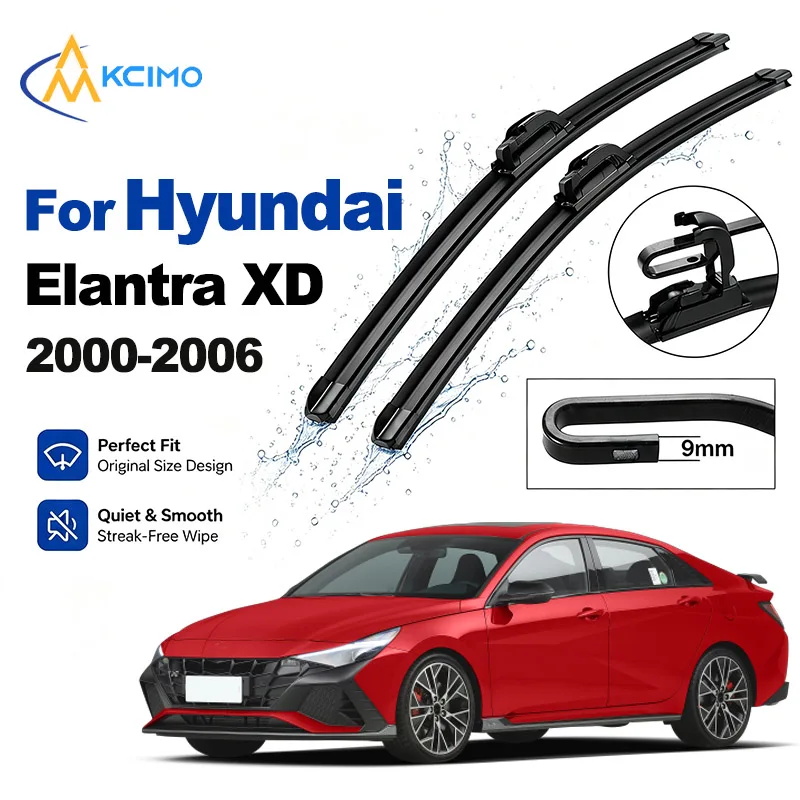For Hyundai Elantra XD 2000-2006 20"+18" Inch Front Windshield Wiper Blades J Hook Type All Season Replacement Wipers
For Hyundai Elantra XD 2000-2006 20"+18" Inch Front Windshield Wiper Blades J Hook Type All Season Replacement Wipers