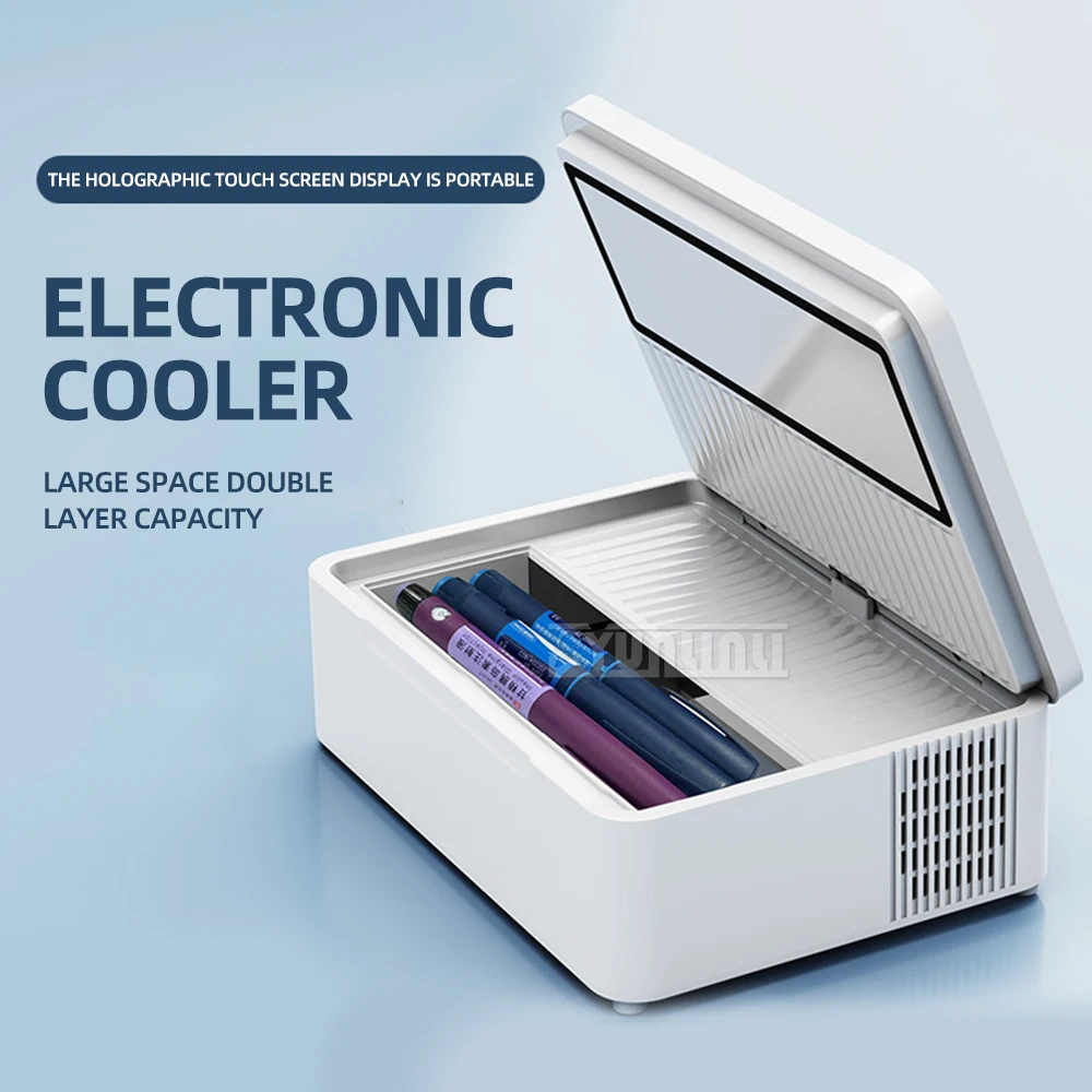 Insulin Refrigerated Box Medicine Interferon Constant Temperature Refrigerator Rechargeable Car Insulin Storage Box 
Insulin Refrigerated Box Medicine Interferon Constant Temperature Refrigerator Rechargeable Car Insulin Storage Box