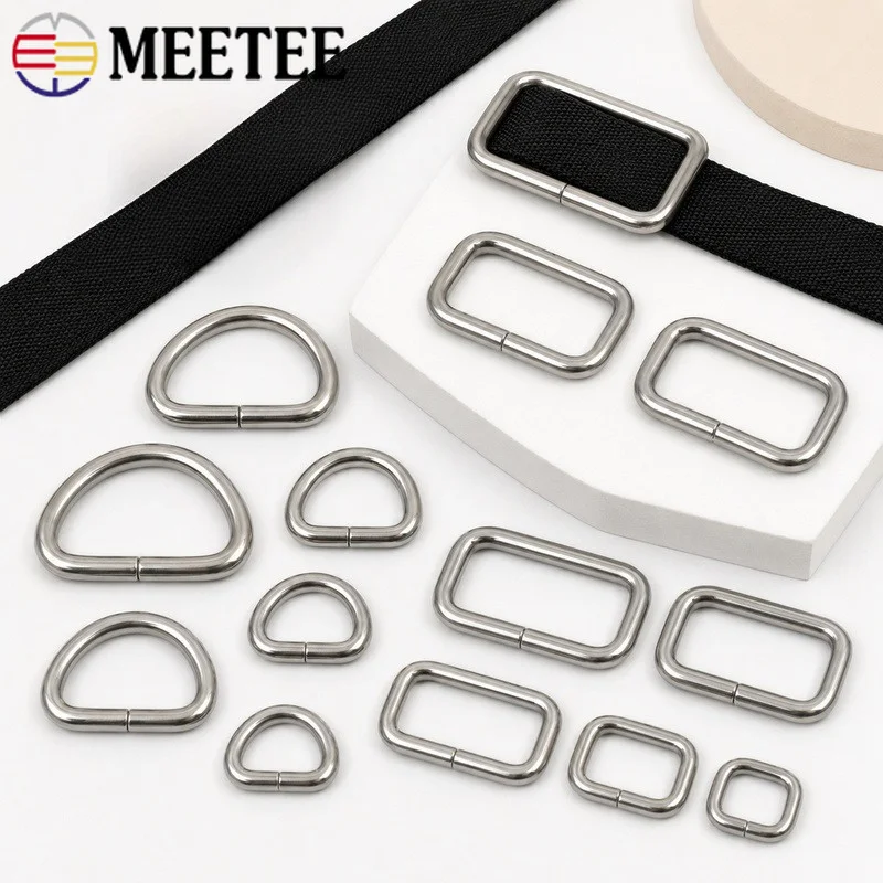20Pcs 20mm/25mm Stainless Steel D Ring Buckle Bag Strap Side Carabiner Clip Square O Hook DIY Hardware Accessory Sewing Parts
20Pcs 20mm/25mm Stainless Steel D Ring Buckle Bag Strap Side Carabiner Clip Square O Hook DIY Hardware Accessory Sewing Parts