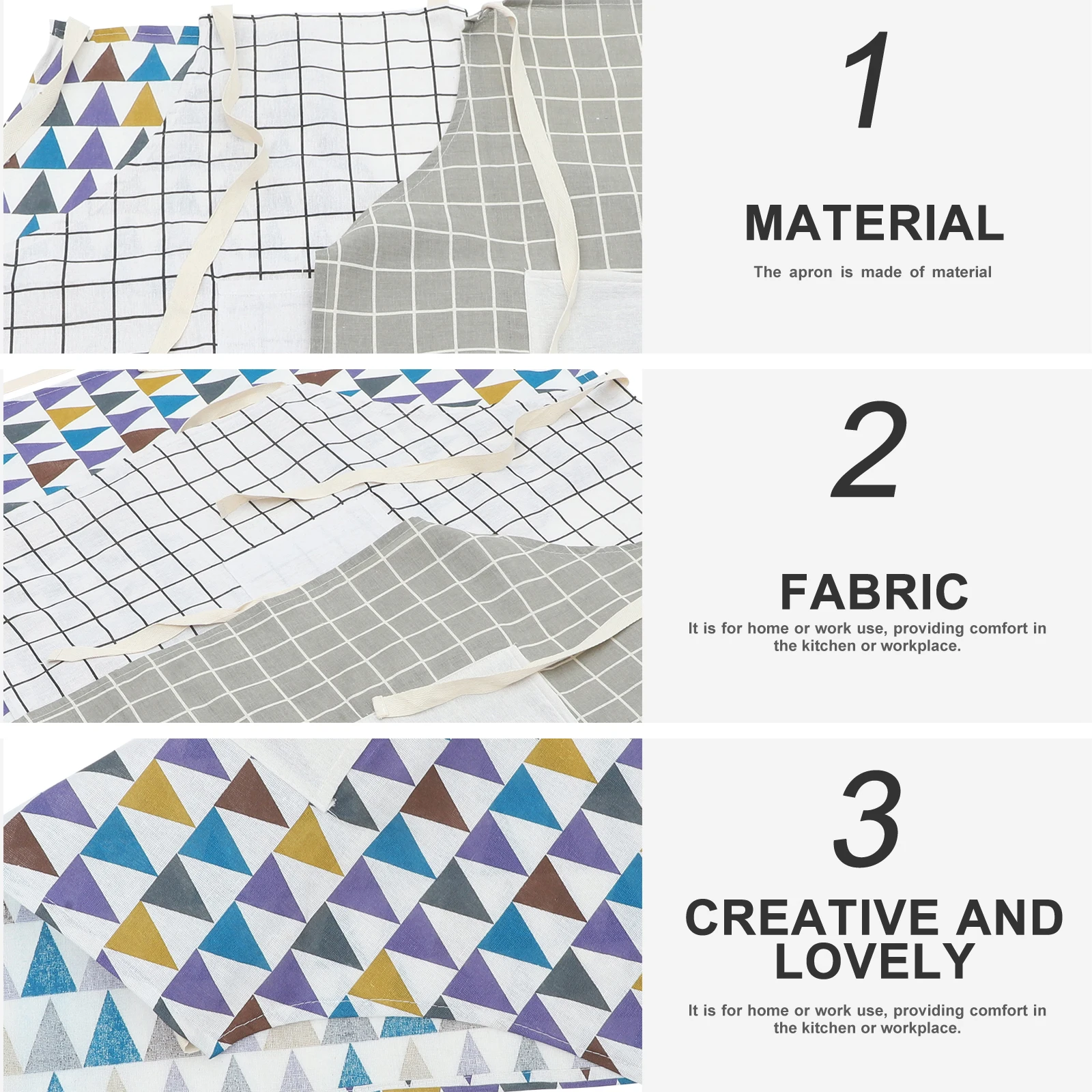 Waterproof Oil Resistant Polyester Apron Lovely Printing Thickened Fabric Unisex Kitchen Cooking Restaurant Pockets Home Use 
Waterproof Oil Resistant Polyester Apron Lovely Printing Thickened Fabric Unisex Kitchen Cooking Restaurant Pockets Home Use