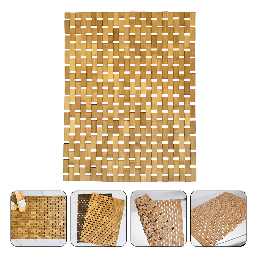 Bamboo Non-Slip Floor Mat Indoor Bathroom Entryway Carpet Anti-Skid Cushion Door Mat Home Entrance Rug
Bamboo Non-Slip Floor Mat Indoor Bathroom Entryway Carpet Anti-Skid Cushion Door Mat Home Entrance Rug