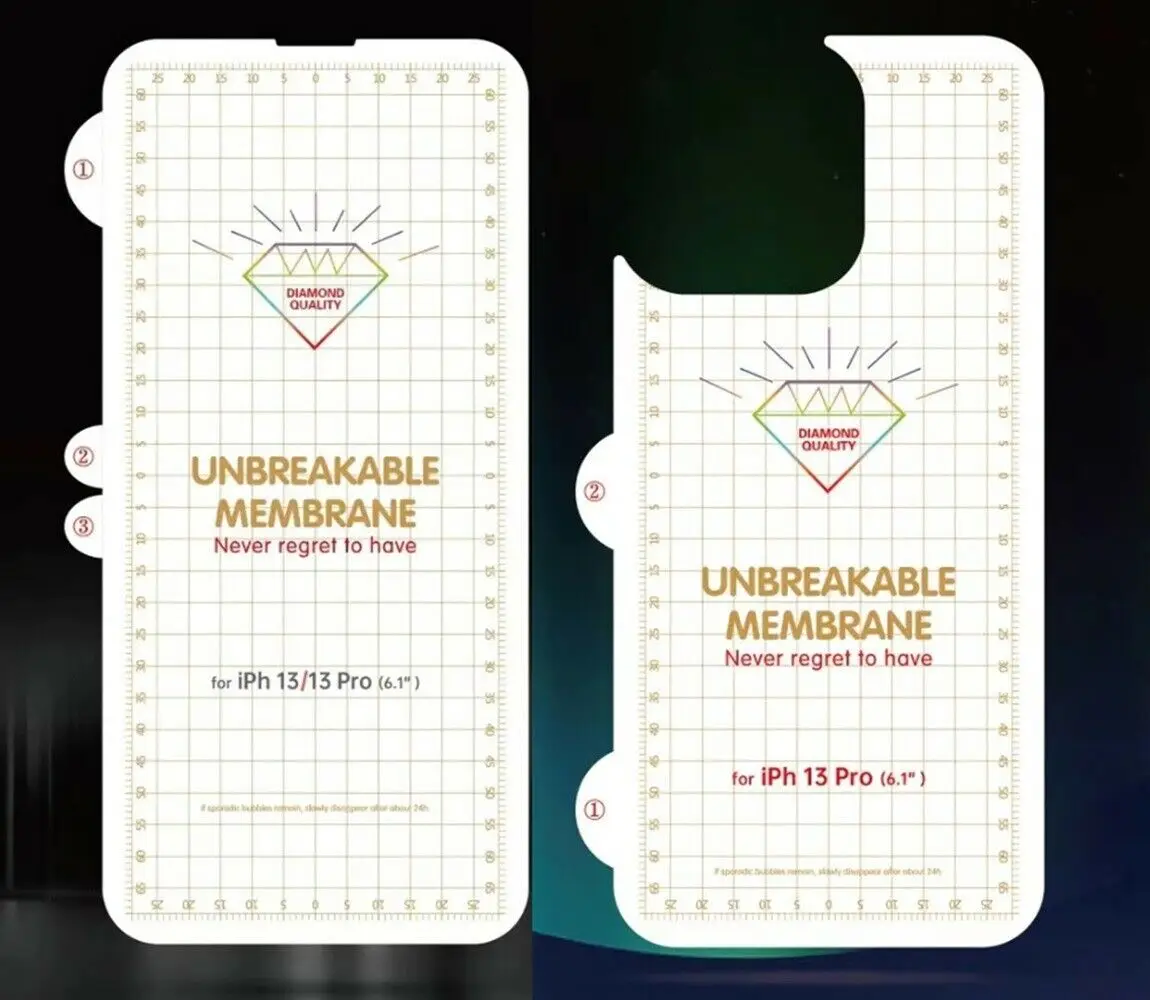 Kit Front + Back 3D Screen Protector Cover For iPhone 15 14 13 Pro Max 12 11 Full Transparent Soft Matte HD Hydrogel Film
Kit Front + Back 3D Screen Protector Cover For iPhone 15 14 13 Pro Max 12 11 Full Transparent Soft Matte HD Hydrogel Film