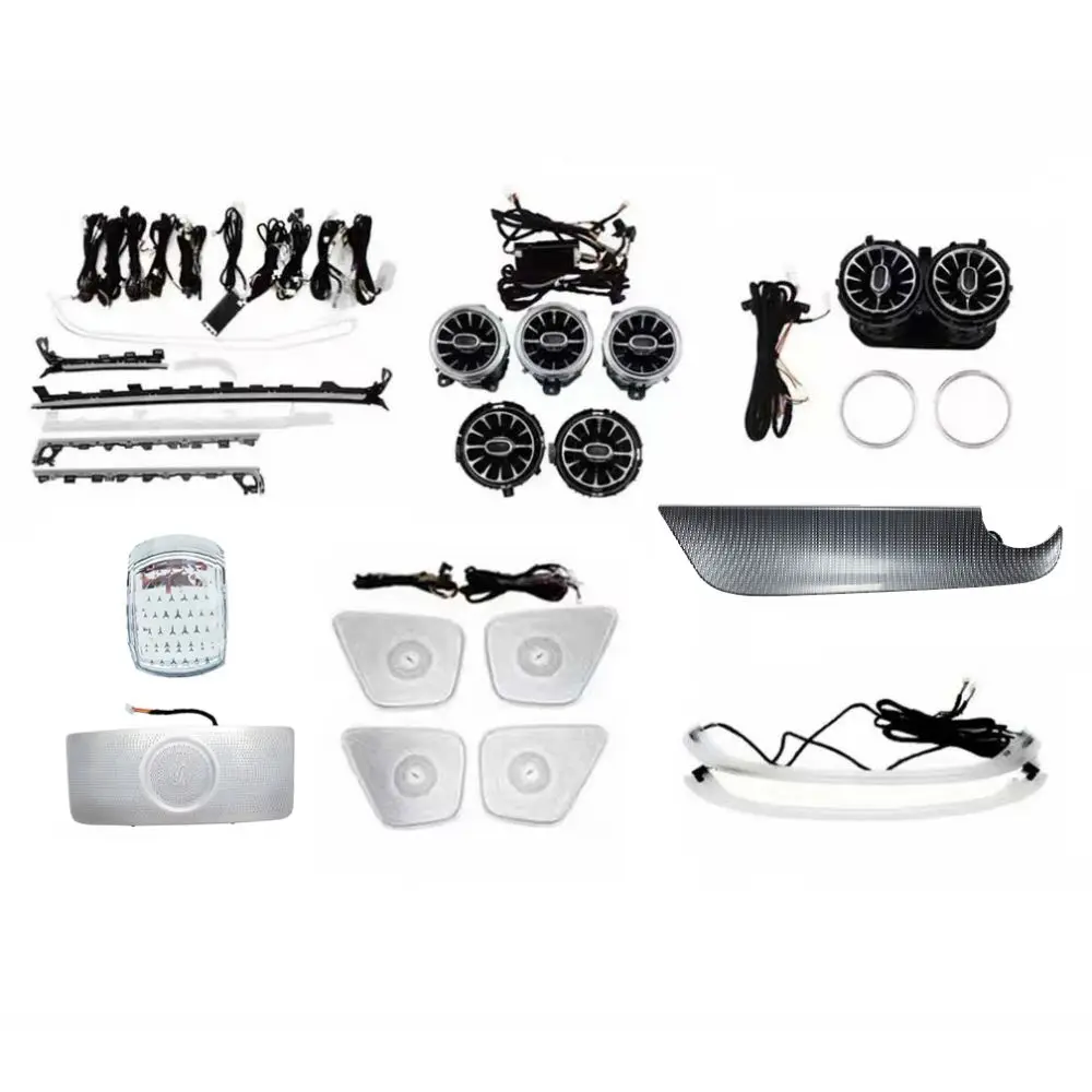 Wholesale W247 64 Colors LED Ambient Light Kit For Mercedes Benz B-class 2020+ Luminous Air Vent Speaker Cover Atmosphere Light
Wholesale W247 64 Colors LED Ambient Light Kit For Mercedes Benz B-class 2020+ Luminous Air Vent Speaker Cover Atmosphere Light