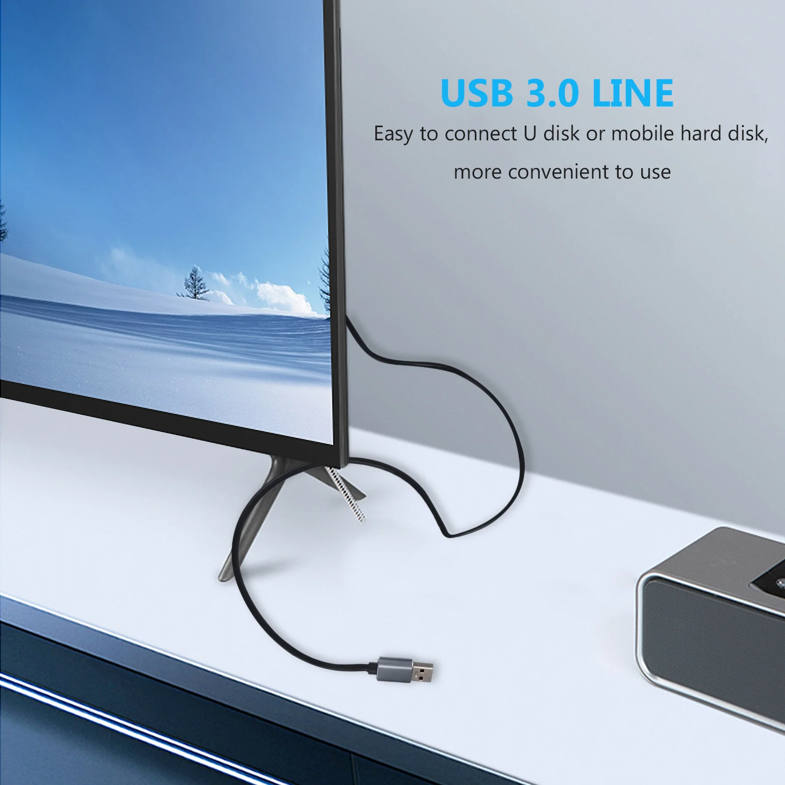 USB 3.0 Data Cable Double End Male to Male Cord High for Computer Laptop USB Peripherals Extension Cable
USB 3.0 Data Cable Double End Male to Male Cord High for Computer Laptop USB Peripherals Extension Cable