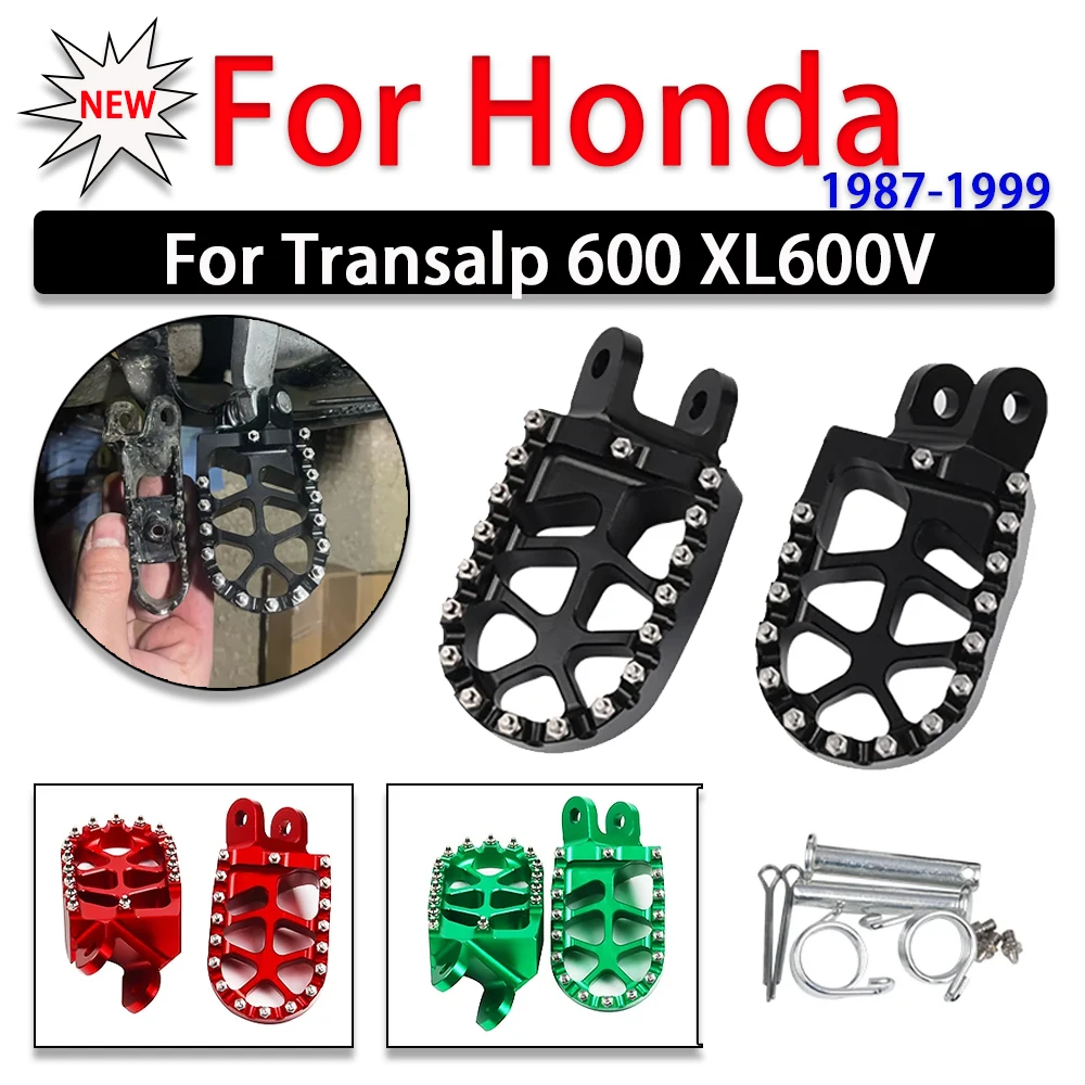 Motorcycle Footrest Footpegs Foot Pegs Rest Pedal Parts For Honda Transalp 600 XL600V XL600 XL 600V 600 V 1987-1999 Accessories
Motorcycle Footrest Footpegs Foot Pegs Rest Pedal Parts For Honda Transalp 600 XL600V XL600 XL 600V 600 V 1987-1999 Accessories