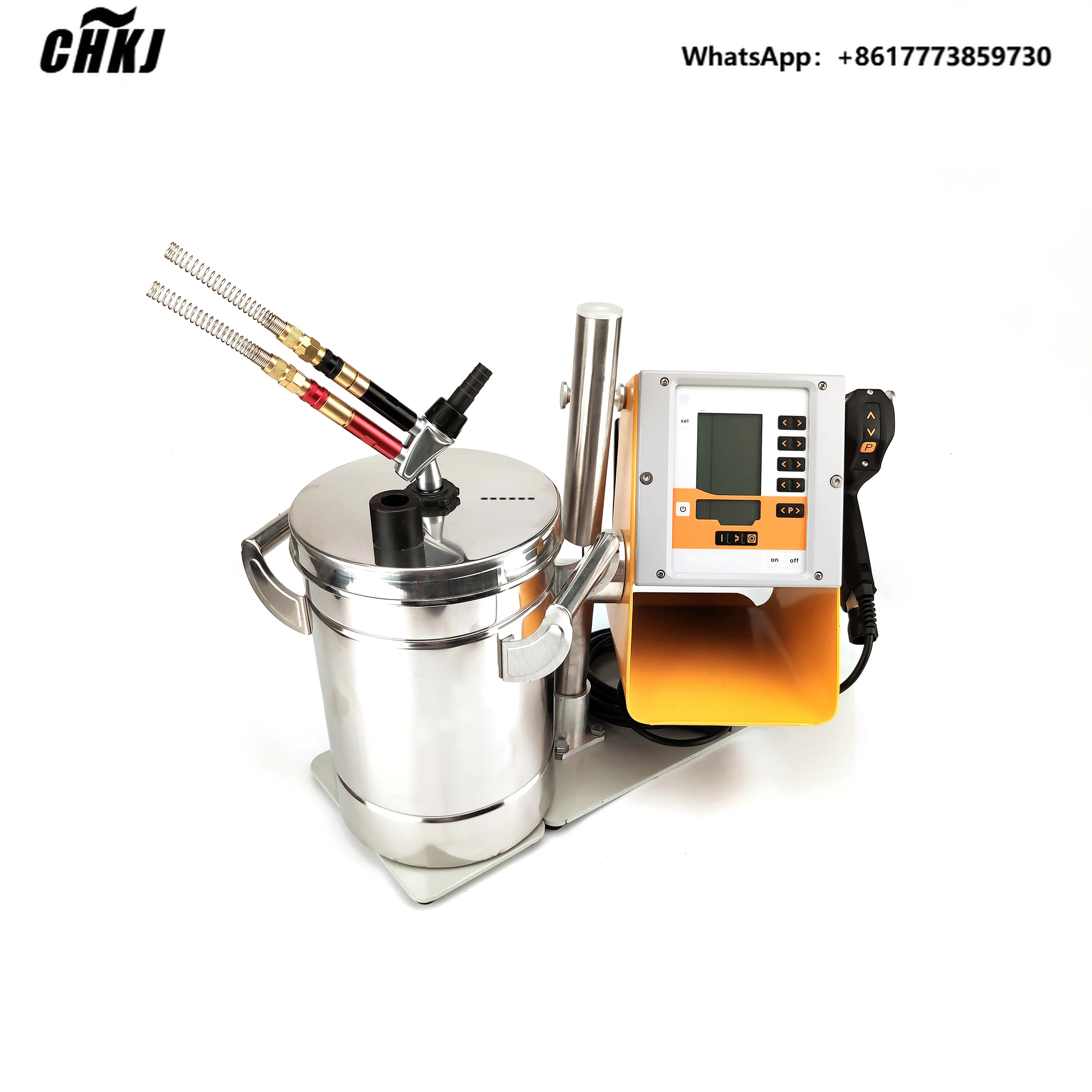 CH Litone CH eap Manual Electrostatic Powder Spray Equipment OPT02-PRO-2L with Powder Hopper
CH Litone CH eap Manual Electrostatic Powder Spray Equipment OPT02-PRO-2L with Powder Hopper