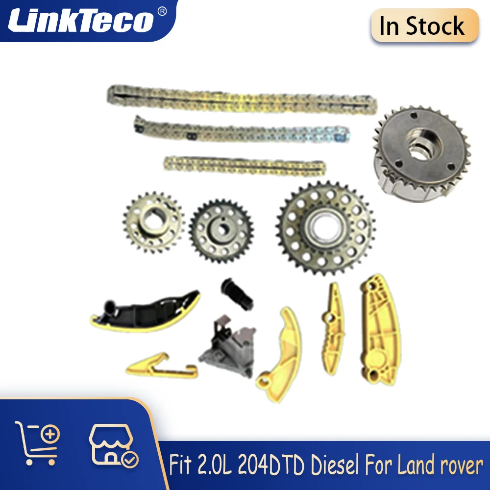 Engine Part Timing Chain Kit Camshaft Adjuster Sprocket Fit 2.0L 204DTD Diesel For 14-23 Jaguar XE XF Land Rover Range Rover 2.0
Engine Part Timing Chain Kit Camshaft Adjuster Sprocket Fit 2.0L 204DTD Diesel For 14-23 Jaguar XE XF Land Rover Range Rover 2.0