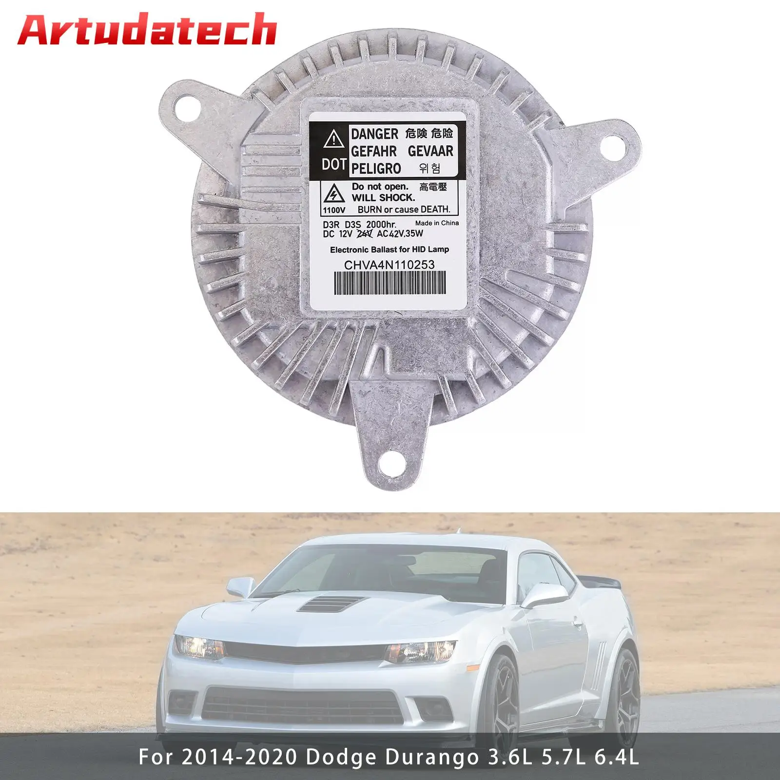 Artudatech D3R Xenon HID Headlight Ballast For Dodge 68224607AB Chevrolet 22941301 22860334 Car Accessories
Artudatech D3R Xenon HID Headlight Ballast For Dodge 68224607AB Chevrolet 22941301 22860334 Car Accessories