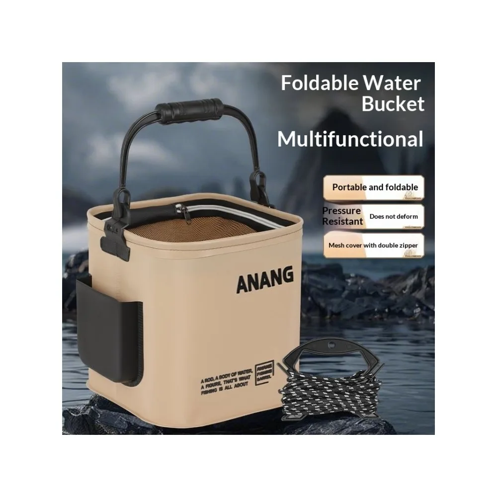 Water Fish Bucket Outdoor Fishing Folding Multi Purpose Bucket Lure With Anti Jump Net Live Fish Bucke For Live Fish Shrimp
Water Fish Bucket Outdoor Fishing Folding Multi Purpose Bucket Lure With Anti Jump Net Live Fish Bucke For Live Fish Shrimp