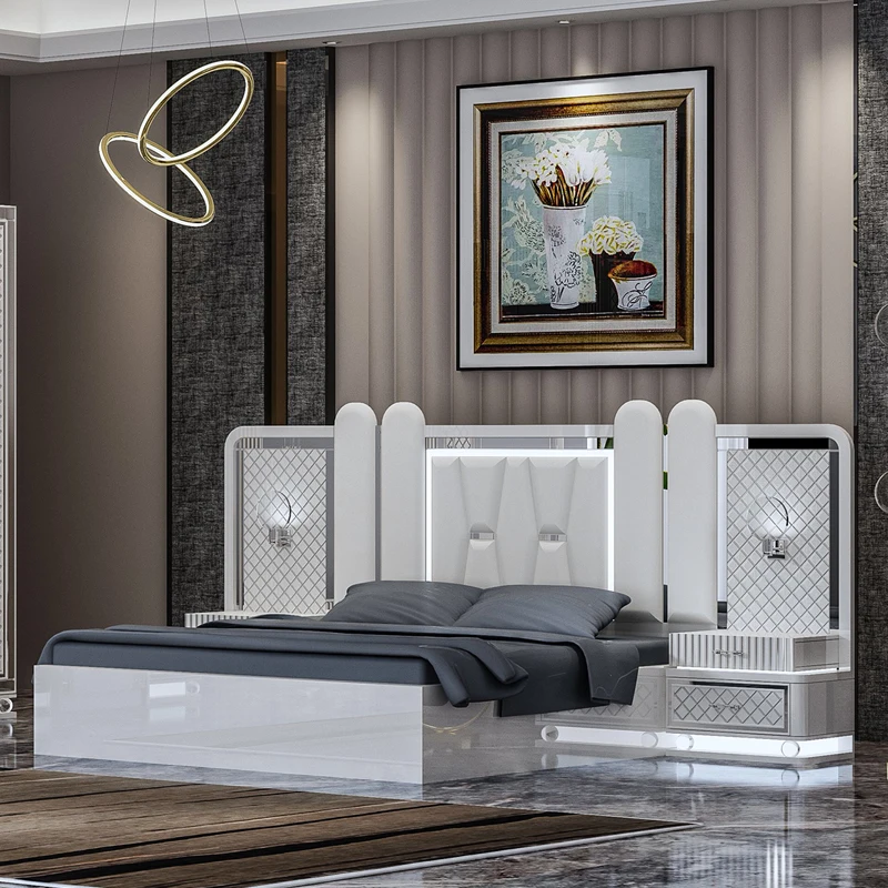 &European Style King Size Beds Carved Royal French Italian Elegant Luxury Bedroom Furniture Mdf Wood Bedroom Sets
&European Style King Size Beds Carved Royal French Italian Elegant Luxury Bedroom Furniture Mdf Wood Bedroom Sets