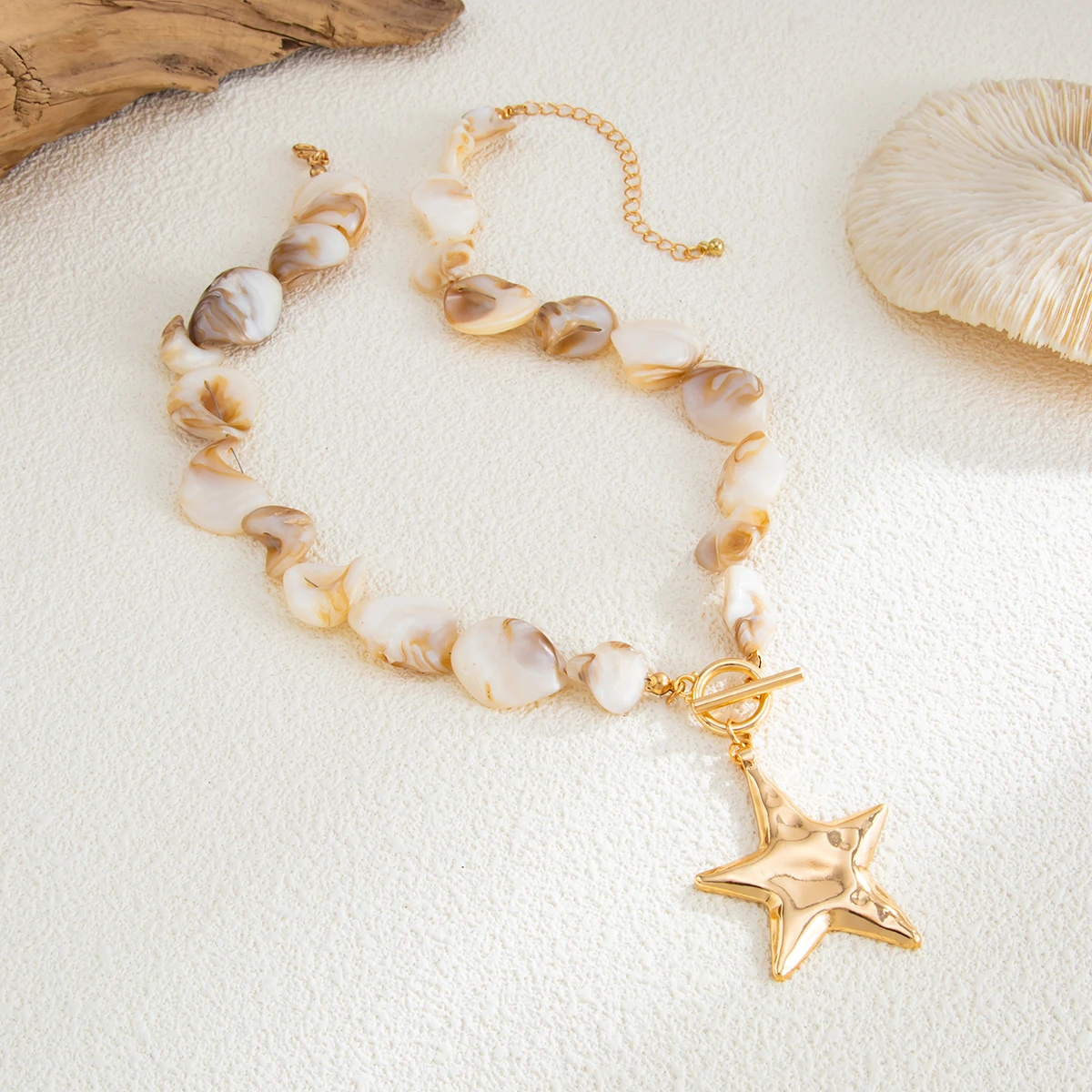 KunJoe Ocean Style Scallop Chain Choker Necklace for Women Boho Starfish Pendant Necklace Jewelry on the Neck Party Accessories
KunJoe Ocean Style Scallop Chain Choker Necklace for Women Boho Starfish Pendant Necklace Jewelry on the Neck Party Accessories