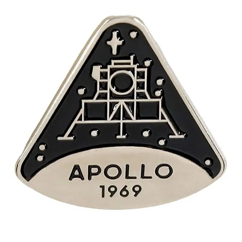 Apollo Moon Landing 1969 Commemorative Metal Brooch Badge Retro Enamel Pins Jewellery Backpack Accessory Gifts
Apollo Moon Landing 1969 Commemorative Metal Brooch Badge Retro Enamel Pins Jewellery Backpack Accessory Gifts