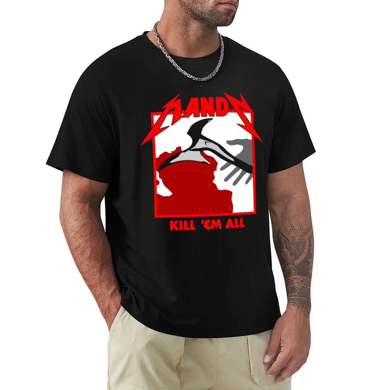 Mandy Kill Em All T-Shirt Casual All Match Tee Shirt for Men
Mandy Kill Em All T-Shirt Casual All Match Tee Shirt for Men