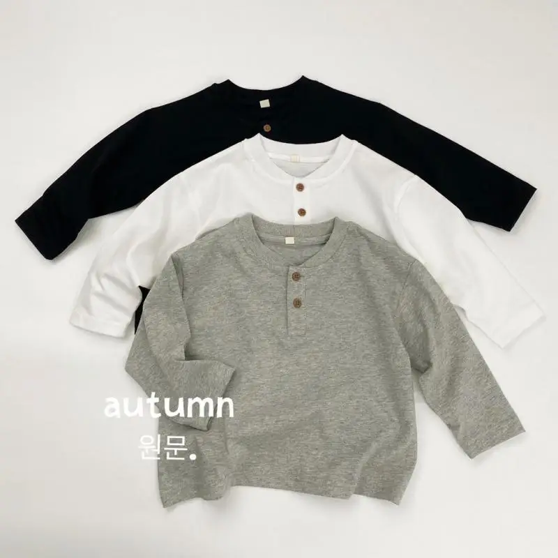 2025 Autumn New Children Long Sleeve T Shirts Solid Baby Boys Casual Polo Shirts Girls Cotton Loose Bottoming Tops Kids Clothes
2025 Autumn New Children Long Sleeve T Shirts Solid Baby Boys Casual Polo Shirts Girls Cotton Loose Bottoming Tops Kids Clothes