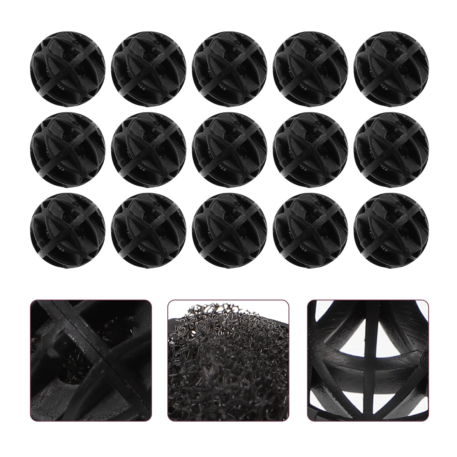 150 Pcs Bio Balls 16mm Biological Filtration Material for Fish Tank Pond Aquarium Filter Balls Cotton High Durability Pet
150 Pcs Bio Balls 16mm Biological Filtration Material for Fish Tank Pond Aquarium Filter Balls Cotton High Durability Pet