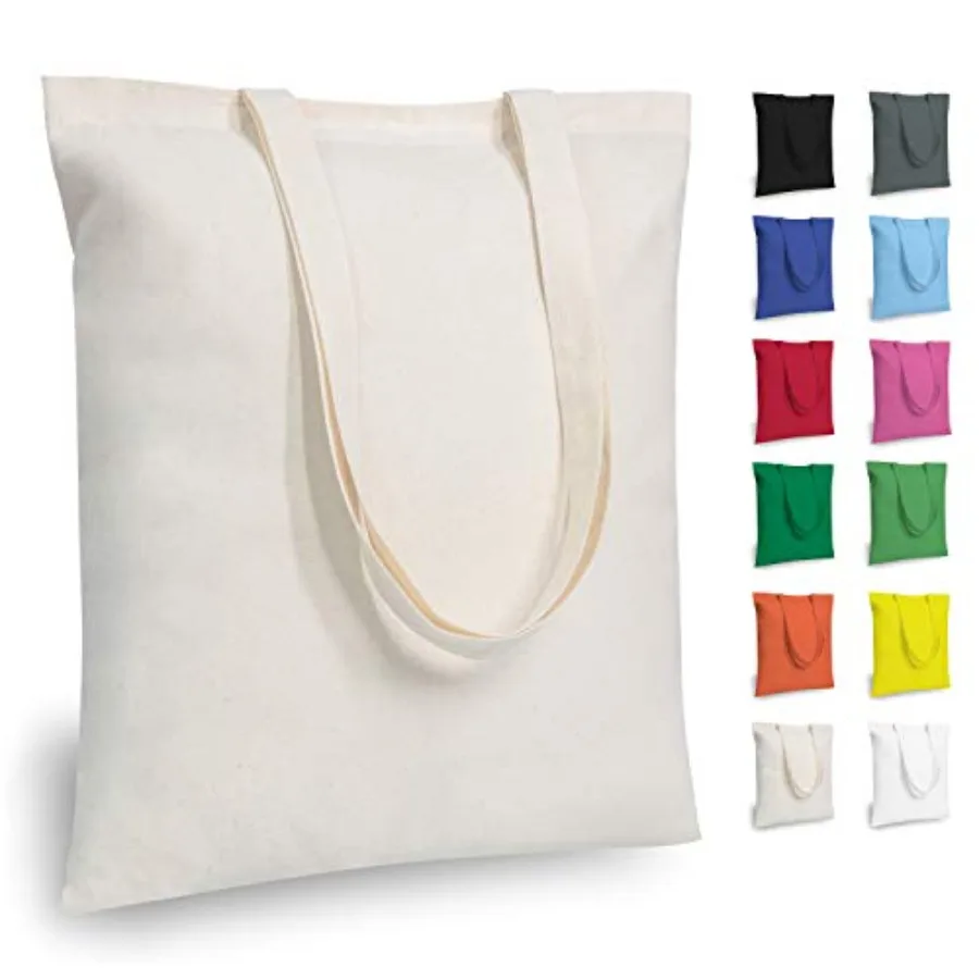 Pack Economical 1"x1" Cotton Tote Bags, Lightweight Reusable Grocery Shopping Cloth Bags, Suitable for DIY, Advertising, Promot
Pack Economical 1"x1" Cotton Tote Bags, Lightweight Reusable Grocery Shopping Cloth Bags, Suitable for DIY, Advertising, Promot