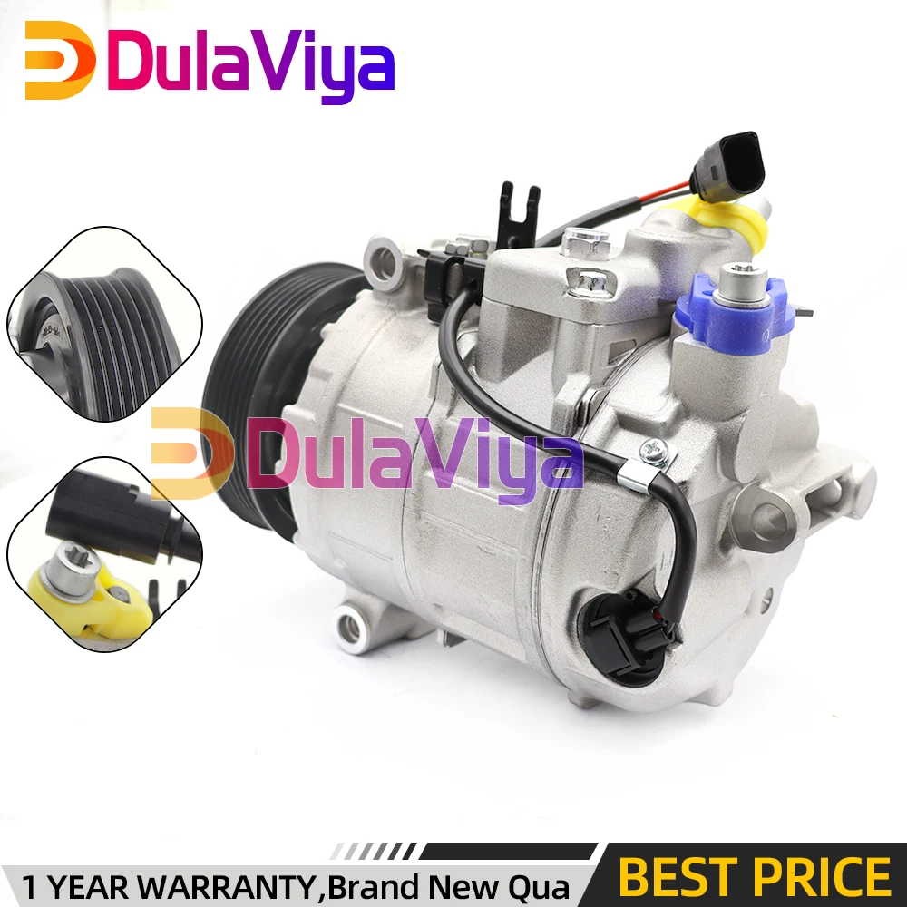 7E0820803 AC Compressor 7SEU17C For Volkswagen Transporter T5 Multivan Amarok 7E0820803F 7E0820803J 7E0820803A 7E0260803G 6PK
7E0820803 AC Compressor 7SEU17C For Volkswagen Transporter T5 Multivan Amarok 7E0820803F 7E0820803J 7E0820803A 7E0260803G 6PK