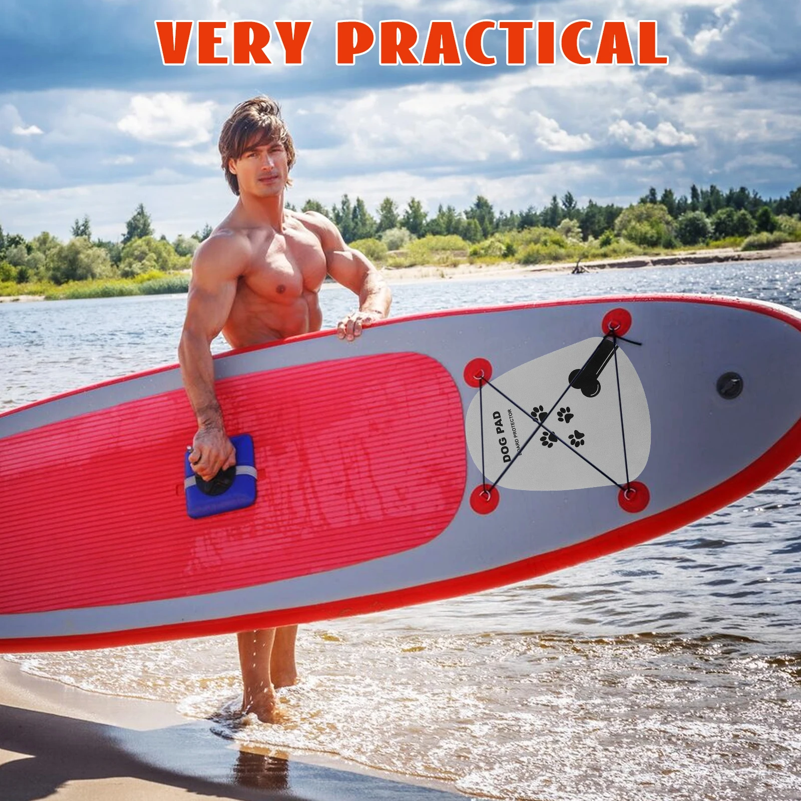Anti-slip Pet Pad Dog Surfboard Pads Seat Cushion Light Grey EVA Material Nonslip Surf Supplies Travel Mats Durable Dog Surfing
Anti-slip Pet Pad Dog Surfboard Pads Seat Cushion Light Grey EVA Material Nonslip Surf Supplies Travel Mats Durable Dog Surfing