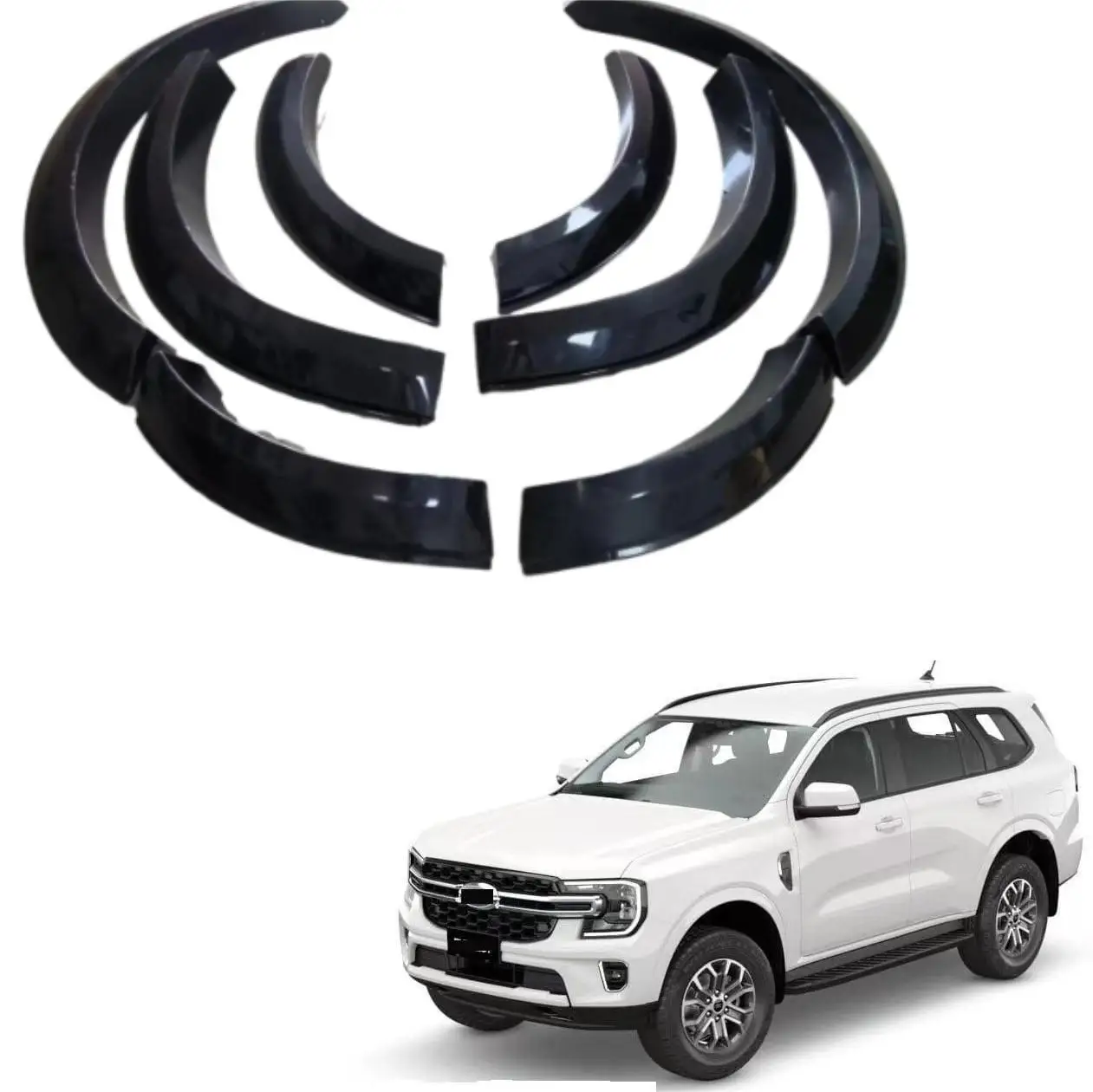 4 Inch Matte Black Wheel Arch Wheel Eyebrow Fender Flarer for Everest Endeavour 2022 2023+
4 Inch Matte Black Wheel Arch Wheel Eyebrow Fender Flarer for Everest Endeavour 2022 2023+