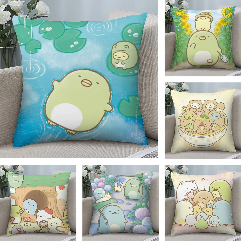 S-Sumikko Cute G-Gurashis Pillow Case Short Plush Pillow Covers Sofa Decorative Gift Home Double-sided Printing Cushion Cover
S-Sumikko Cute G-Gurashis Pillow Case Short Plush Pillow Covers Sofa Decorative Gift Home Double-sided Printing Cushion Cover