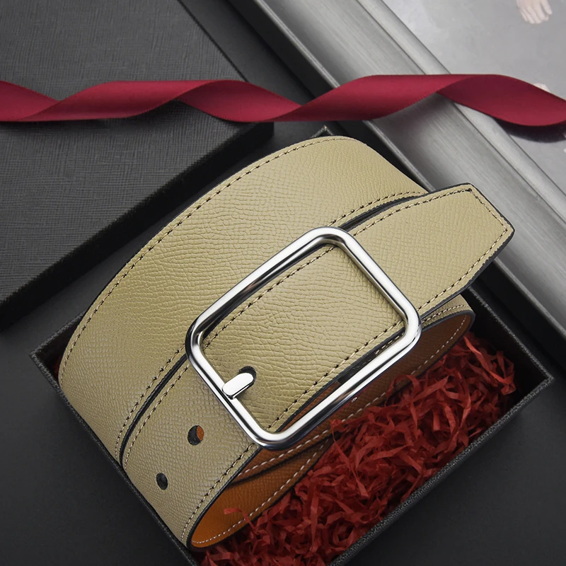 New Fashion Alloy Pin Buckle PU Can Be Used On Both Sides With Belts And Trendy Men's Jeans Belt To Give Boyfriend Father Gifts
New Fashion Alloy Pin Buckle PU Can Be Used On Both Sides With Belts And Trendy Men's Jeans Belt To Give Boyfriend Father Gifts