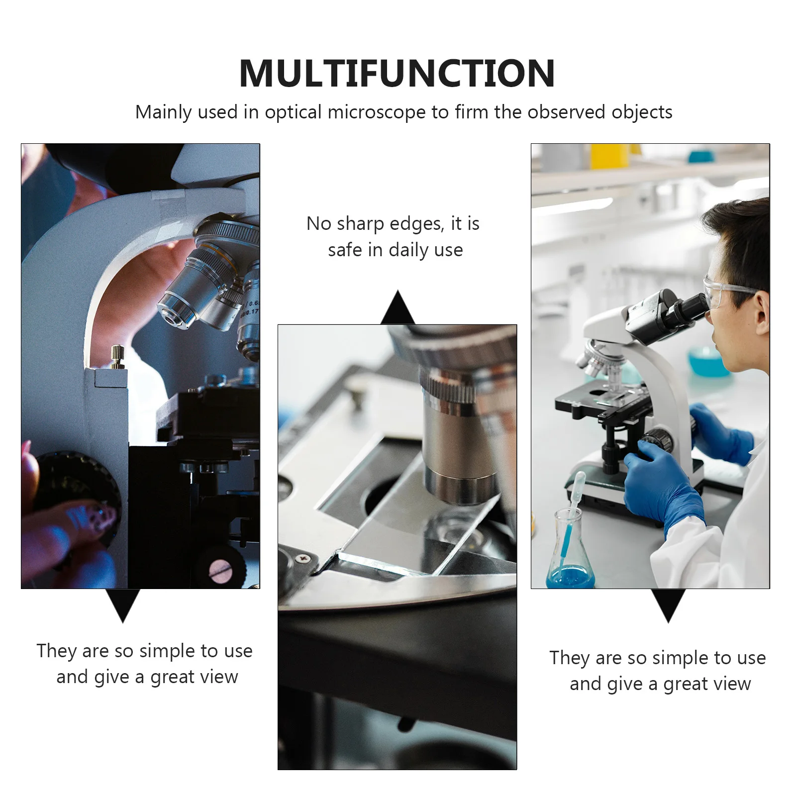 1000Pcs Microscope Cover Glass Slips Square Clear Optical Grade Safe Handling Perfect for Teaching Laboratory Applications
1000Pcs Microscope Cover Glass Slips Square Clear Optical Grade Safe Handling Perfect for Teaching Laboratory Applications