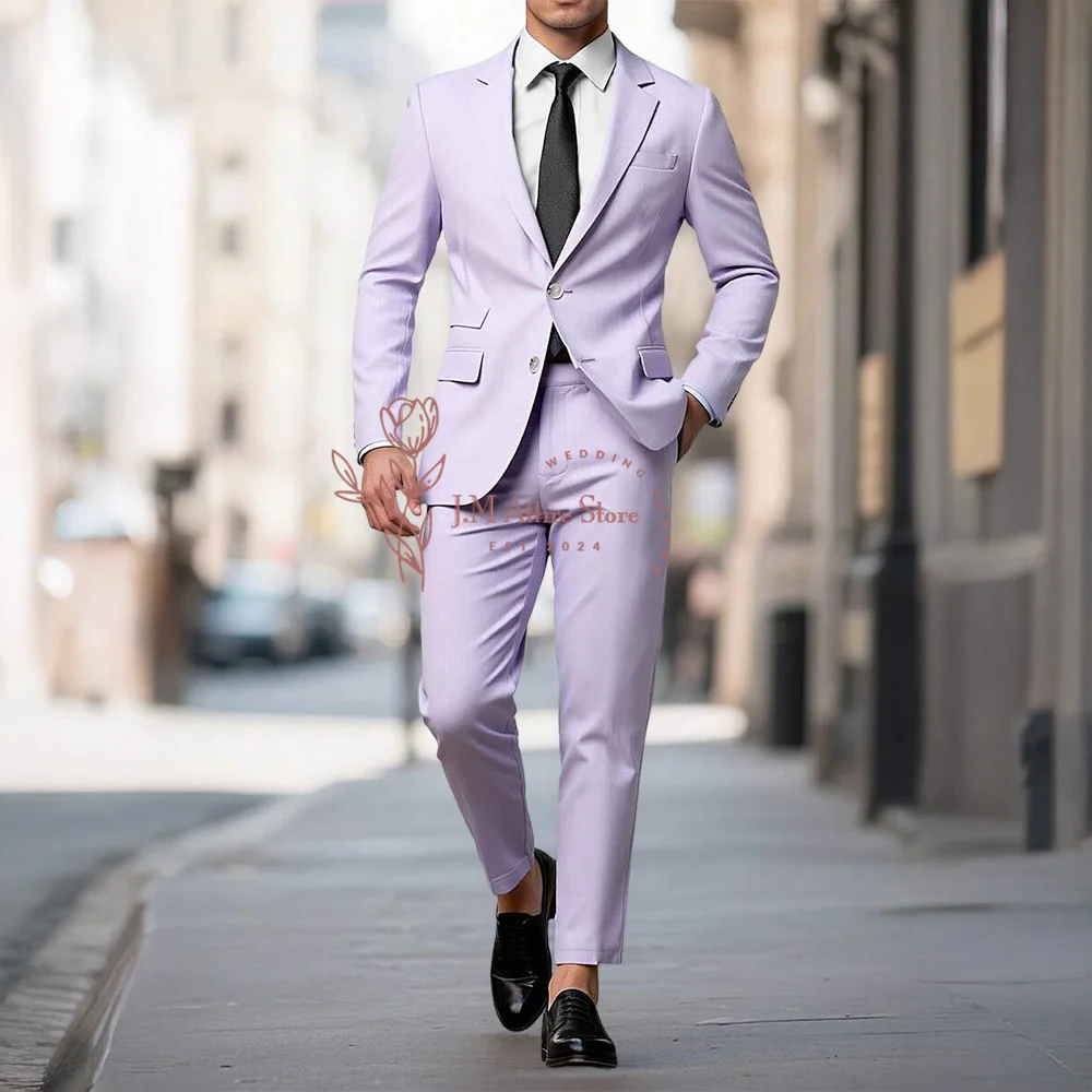 Элегантный мужской простой однотонный костюм с лацканами, пиджак, брюки, комплект из 2 предметов, приталенный комплект для свадьбы, жениха, выпускного вечера, индивидуальный смокинг
Элегантный мужской простой однотонный костюм с лацканами, пиджак, брюки, комплект из 2 предметов, приталенный комплект для свадьбы, жениха, выпускного вечера, индивидуальный смокинг