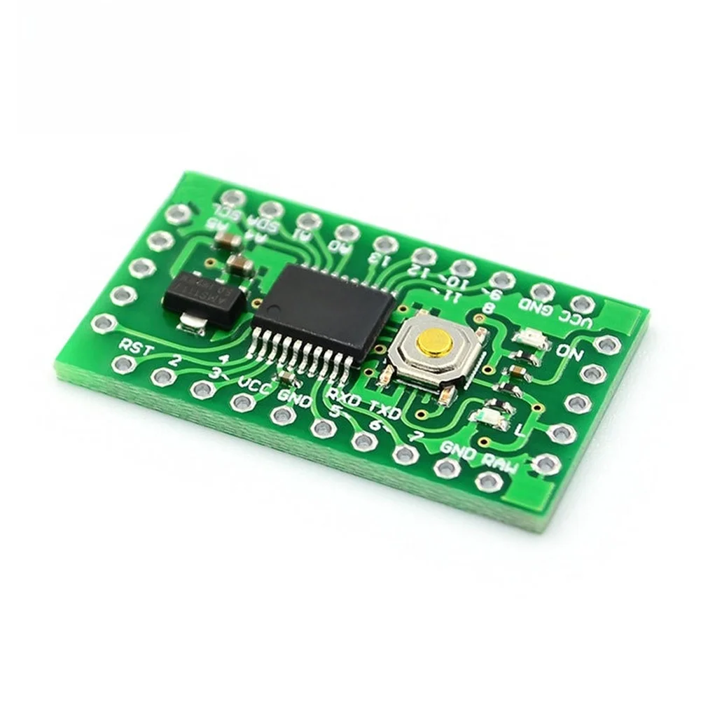 LGT8F328P SSOP20 Development Board for For MINI Scale Microcontroller For Projects 3.3V Supply Compatible with Common Interfaces
LGT8F328P SSOP20 Development Board for For MINI Scale Microcontroller For Projects 3.3V Supply Compatible with Common Interfaces